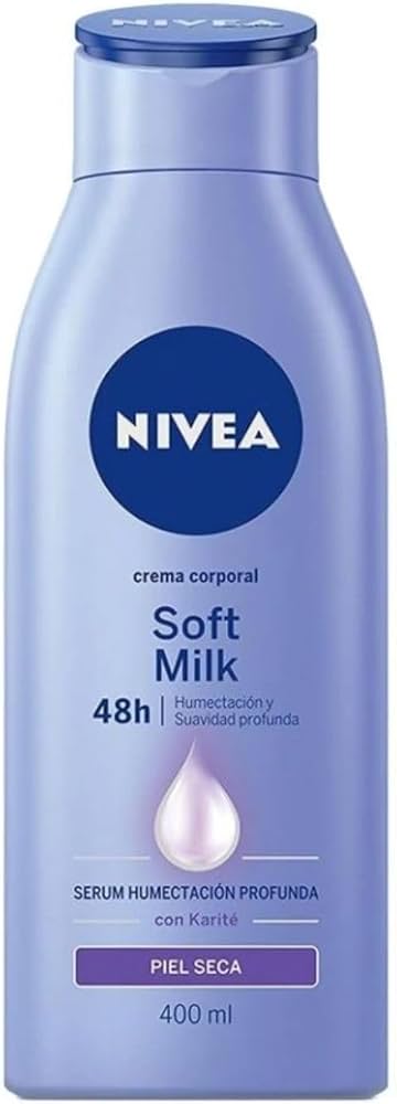 NIVEA Soft Milk 48h – 100 ml / 400 ml / 1000 ml (1 Litro)