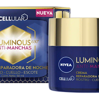 NIVEA Luminous 630 Anti-Manchas Crema Reparadora de Noche 50 ml (Rostro, Cuello y Escote)