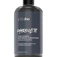 DIFIABA CHARCOLITE COOL TONING ANTI-BRASS CONDITIONER WITH RESTORATIVE BONDPLEX 600ml
