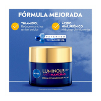 NIVEA Luminous 630 Anti-Manchas Crema Reparadora de Noche 50 ml (Rostro, Cuello y Escote)