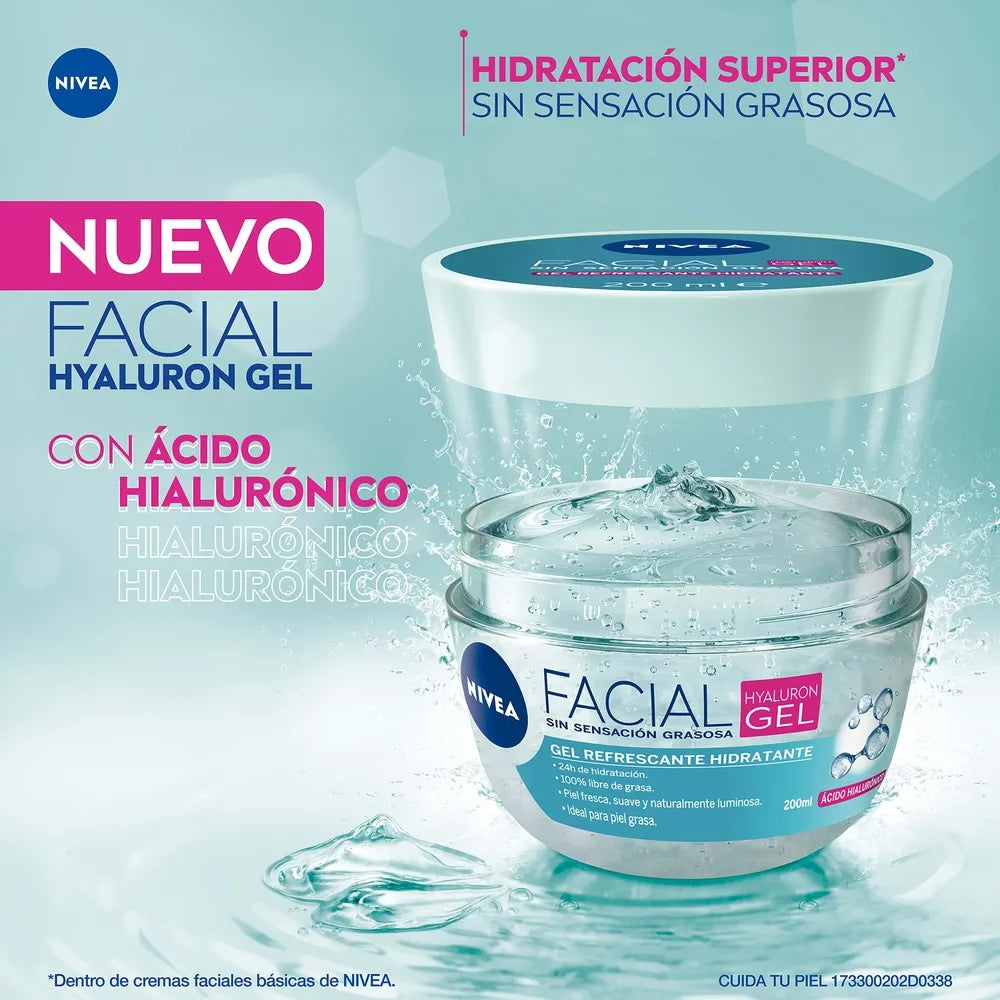 NIVEA Facial Hyaluron Gel Facial – 200 ml