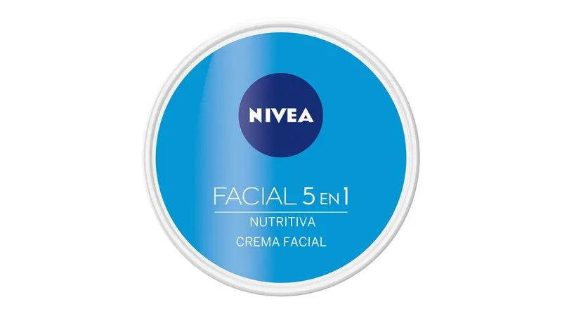 NIVEA Crema Facial 5 en 1 Nutritiva – 100 ml