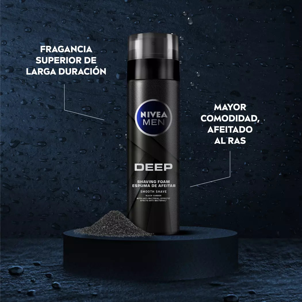 NIVEA MEN Deep Espuma de Afeitar