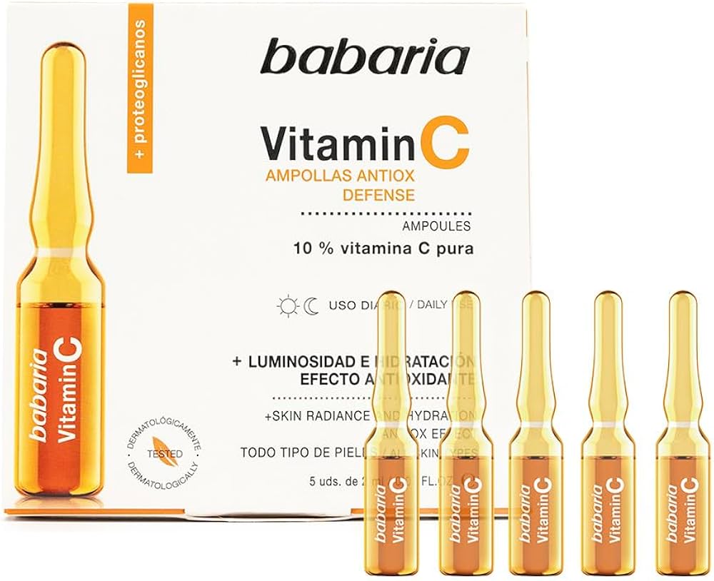 Babaria Vitamin C Ampollas Antiox Defense – 5 uds x 2 ml
