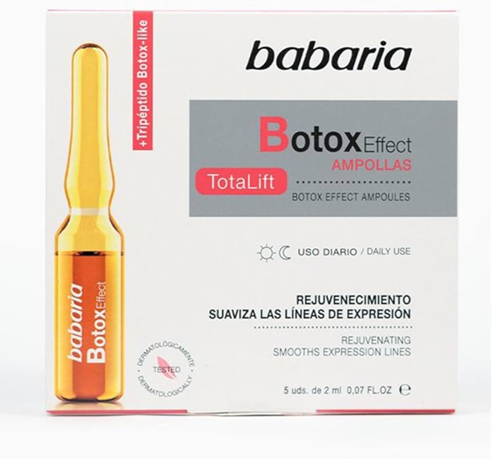 Babaria BtoxEffect Ampollas Total Lift – 5 uds x 2 ml