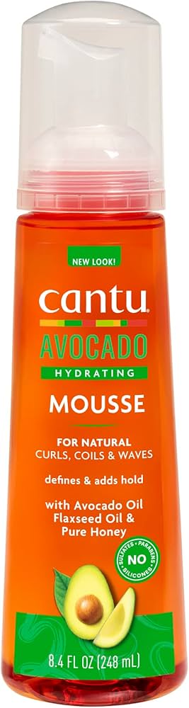 Cantu Avocado Hydrating Mousse – 248 ml