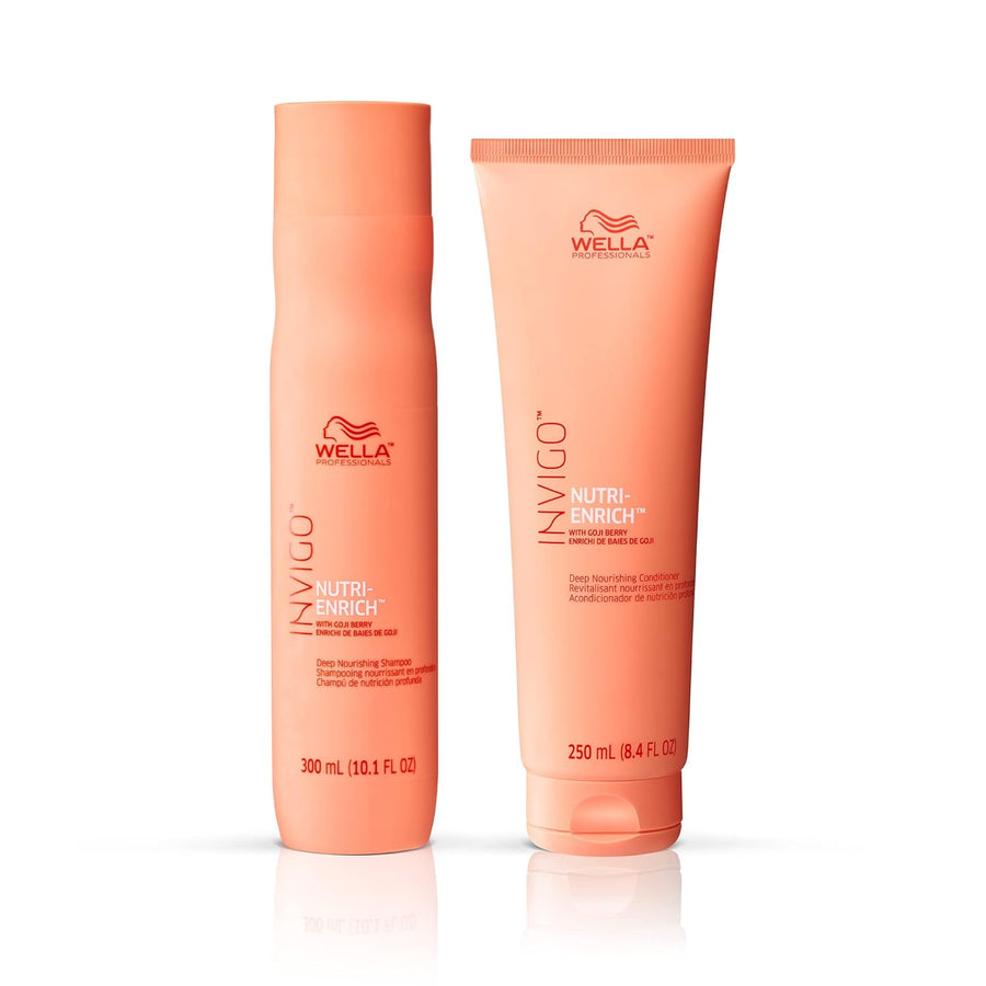 Wella Professionals Invigo Nutri-Enrich Shampoo and Conditioner for Dry and Damaged Hair