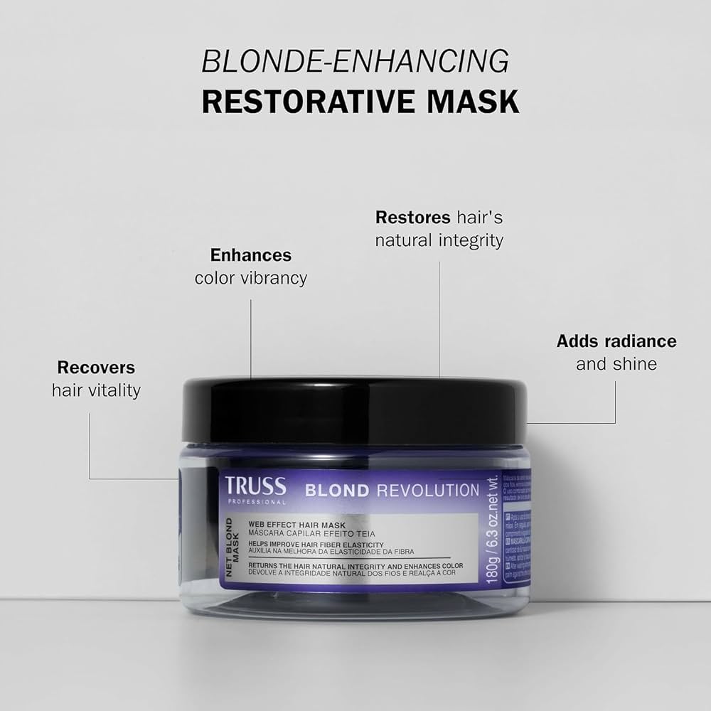 TRUSS Blond Revolution Net Blond Mask Web Effect – 180 g