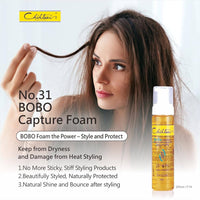 Chihtsai #31 Espuma BoBo – 120 ml (8.5 oz)  Espuma profesional para volumen, definición y fijación suave