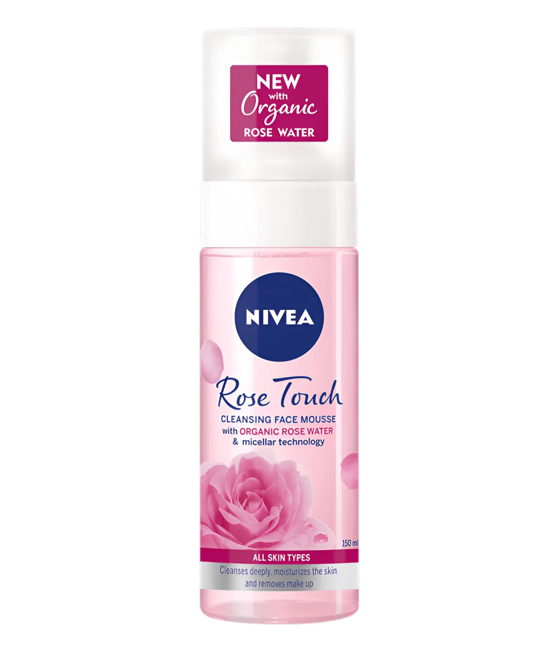 NIVEA Espuma Limpiadora Agua de Rosas