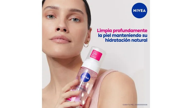 NIVEA Espuma Limpiadora Agua de Rosas
