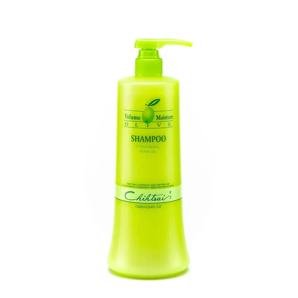 CHIHTSAI Shampoo Volume Moisture Olive – 1000 ml | Volumen e Hidratación con Oliva