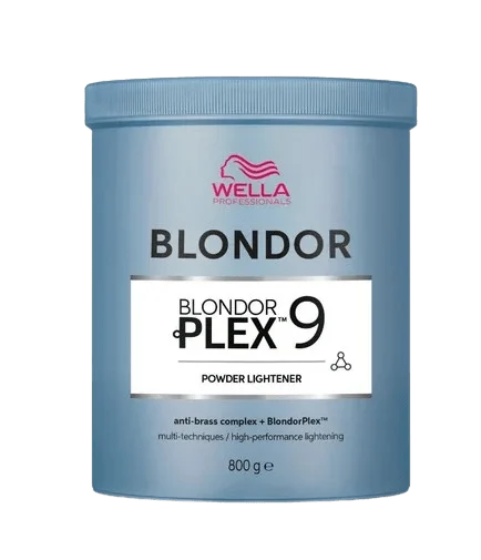 WELLA Blondor Plex 9 – Polvo Decolorante Profesional 800 g