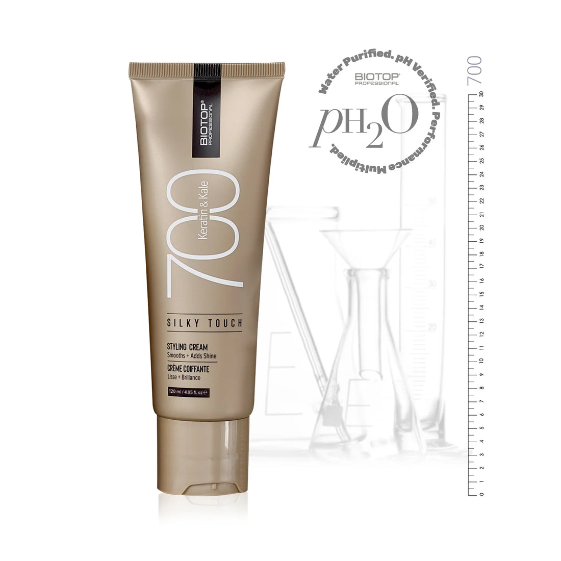 BIOTOP 700 KERATIN & KALE SILKY TOUCH STYLING CREAM – 120 ml