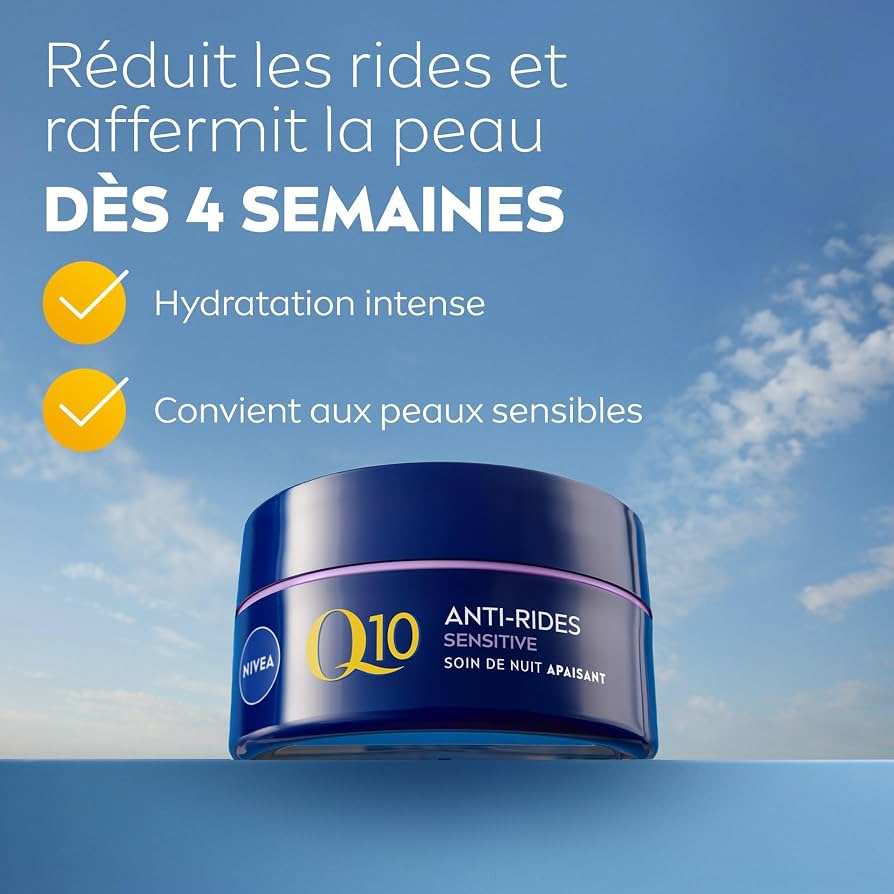 NIVEA Q10 Plus Crema de Cuidado Nocturno – 50 ml