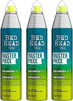 TIGI Bed Head Masterpiece™ Hairspray – 340 ml | Fijación Fuerte y Brillo Intenso