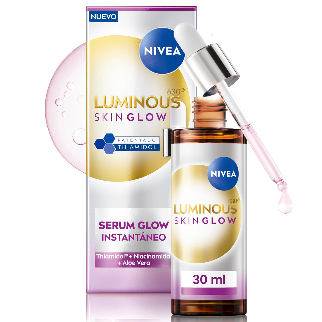 NIVEA Luminous630® Skin Glow Sérum Antimanchas – 15 ml / 30 ml