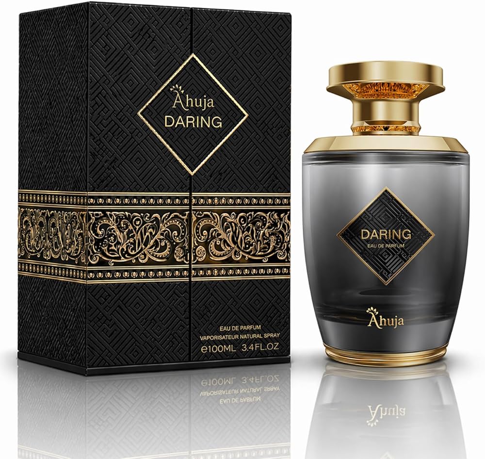 Ahuja Daring – Perfume Árabe 100 ml  Aroma intenso, atrevido y con personalidad