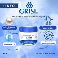 Grisi CremaGrisi Crema Sólida con Concha Nácar + Jabón – Rutina para una Piel Más Clara y SuaveSólida con Concha Nácar + Jabón – Rutina para una Piel Más Clara y Suave
