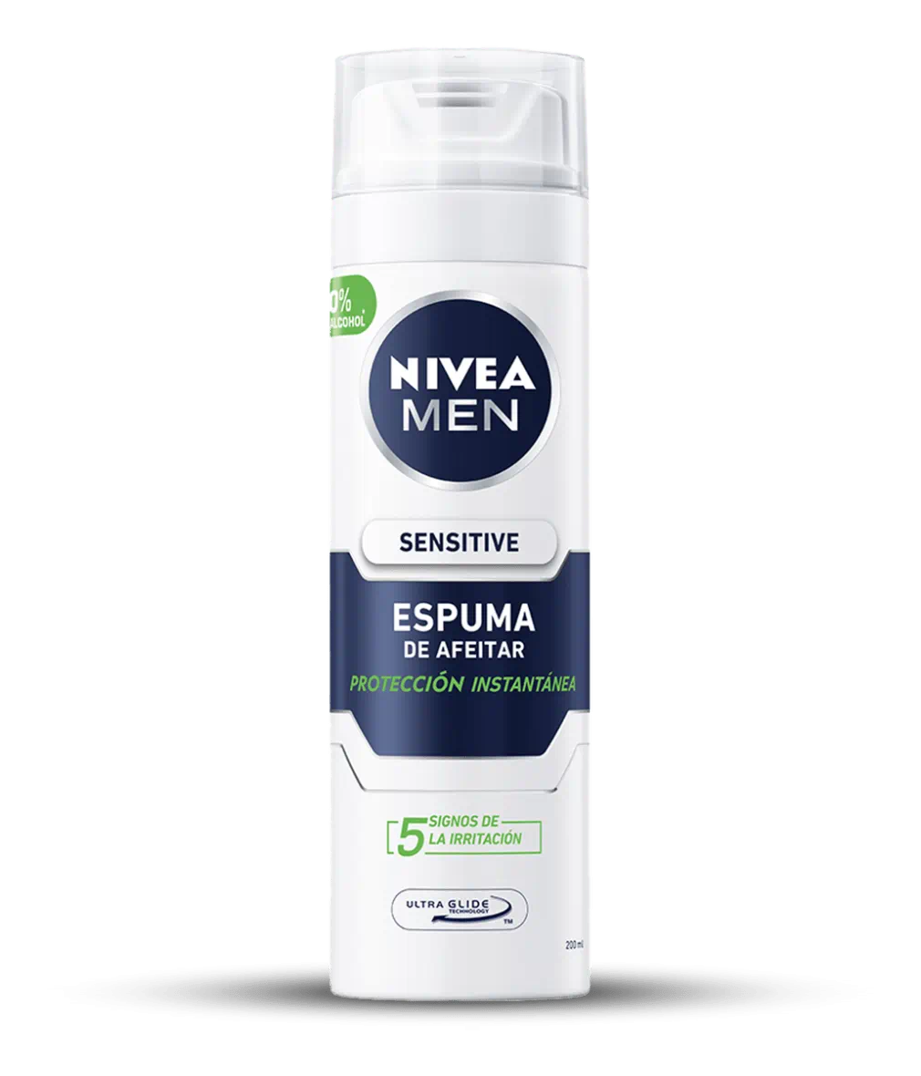 NIVEA MEN Sensitive Gel y Espuma de Afeitar