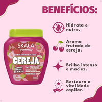 Skala Frutástica Cereja 3 en 1 – 72H Control de Frizz – 1000 g