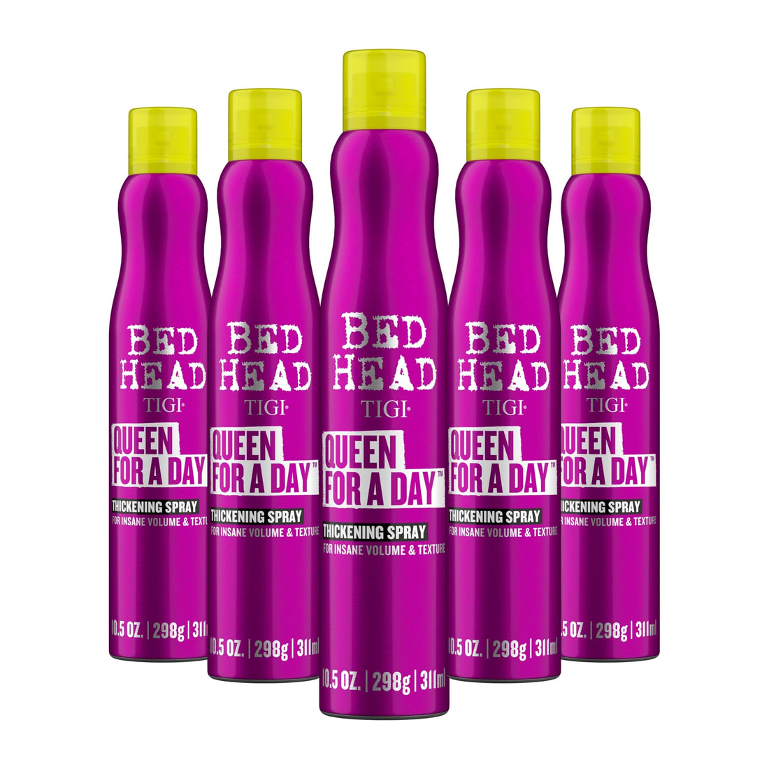 TIGI Bed Head Queen For A Day™ Thickening Spray – 311 ml | Spray Voluminizador y Texturizante