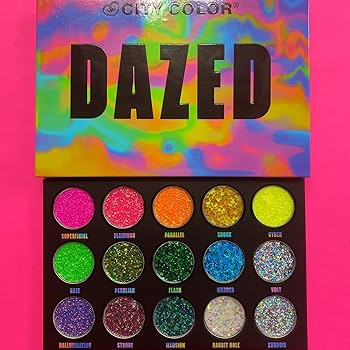 CITY COLOR Dazed Glitter Palette
