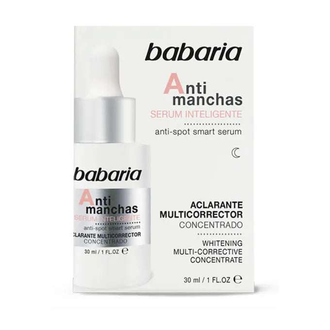 Babaria Sérum Inteligente Antimanchas – 30 ml  Tratamiento avanzado para unificar el tono y reducir manchas