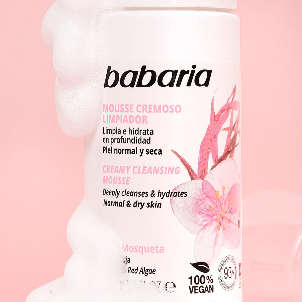 Babaria Mousse Cremoso Limpiador