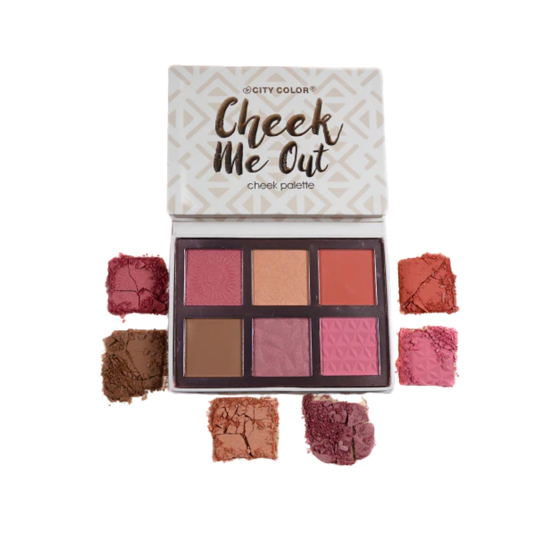 CITY COLOR Cheek Me Out Paleta