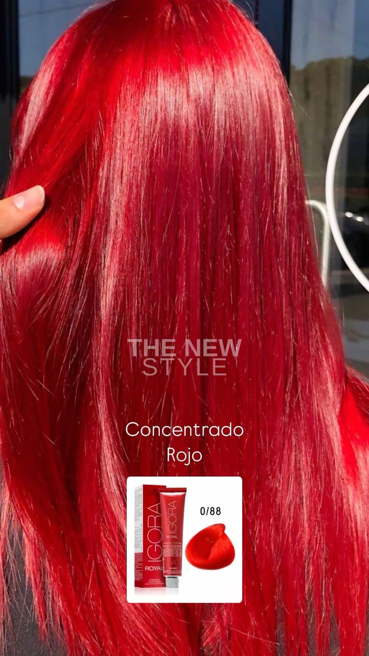 IGORA ROYAL 0-88 Concentrado Rojo – 60 g