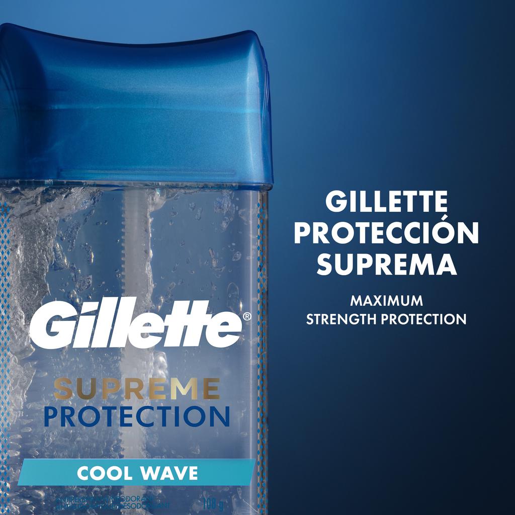 GILLETTE Supreme Protection Cool Wave Clear Gel – 107 g