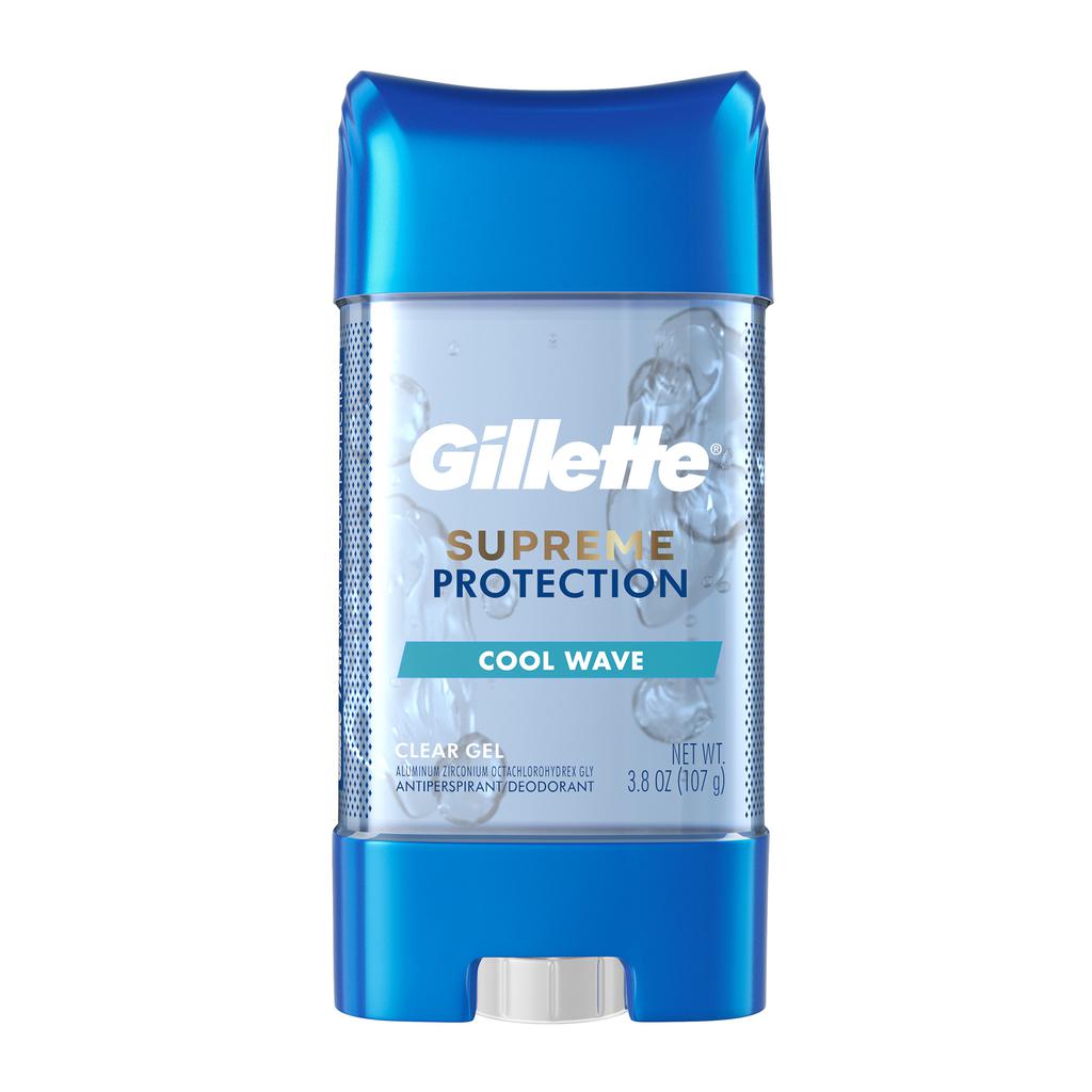 Gillette Supreme Protection Cool Wave Clear Gel Deodorant