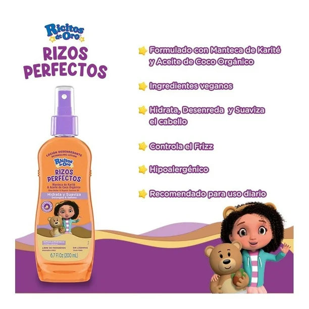 Ricitos de Oro Rizos Perfectos – Loción Desenredante 200 ml