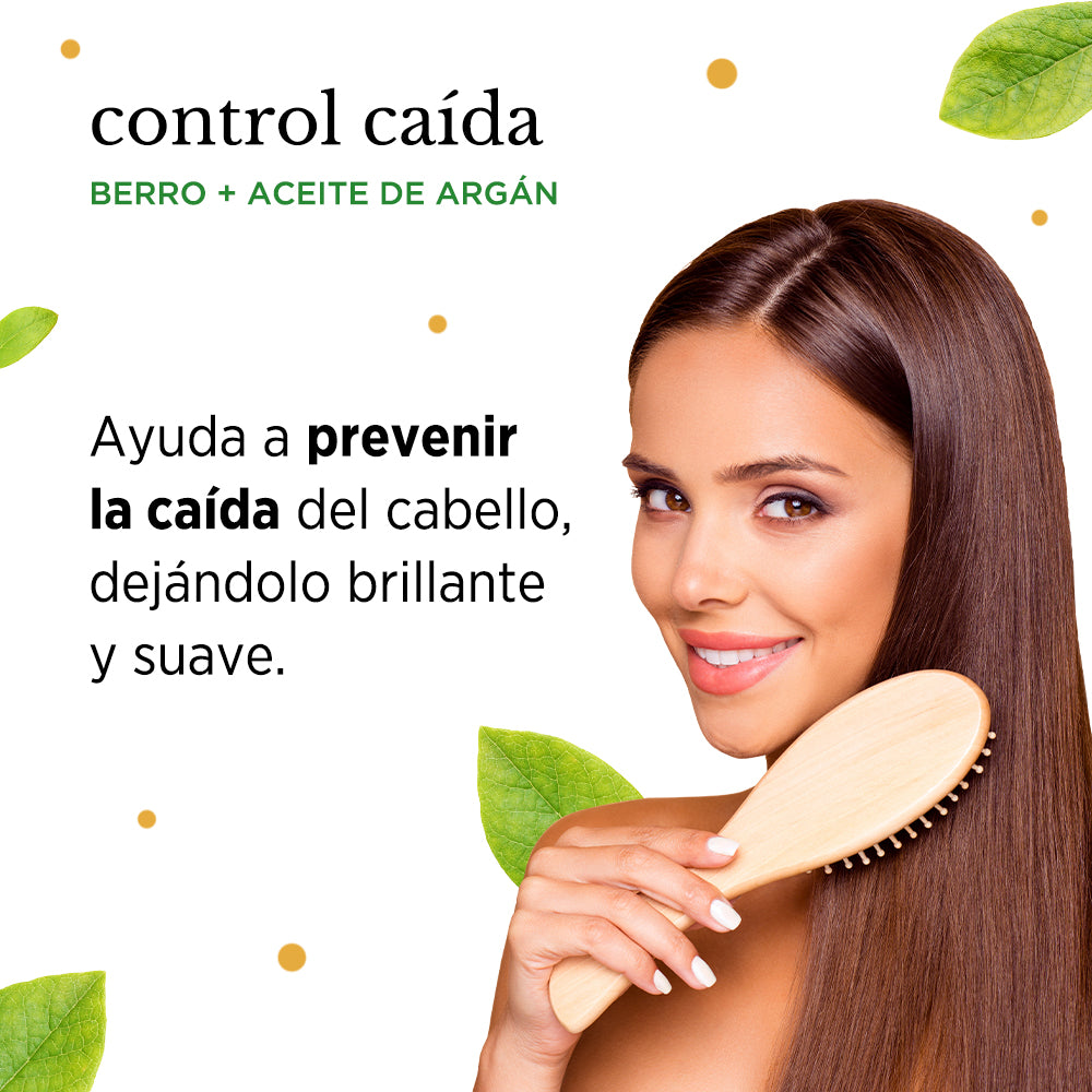 Acondicionador Control Caída Berro – 735 ml | Fortalecimiento y Cuidado Capilar