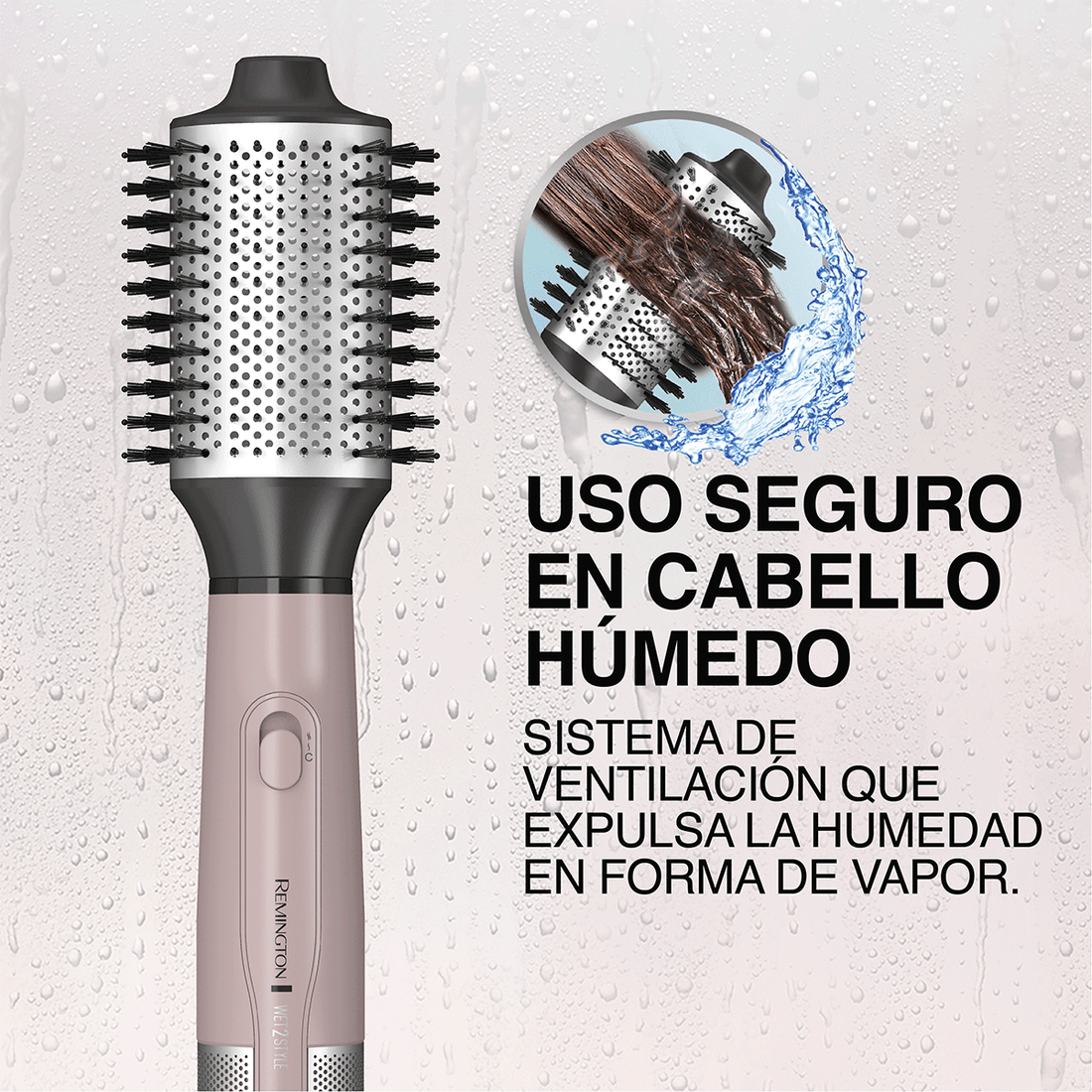 Cepillo de Aire Remington Wet2Style