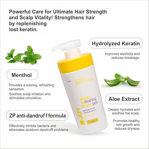 Chihtsai Joy Scalp Refreshing Shampoo – 535 ml | Frescura y Equilibrio para el Cuero Cabelludo