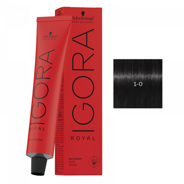 IGORA ROYAL 1-0 Negro Natural – 60 g