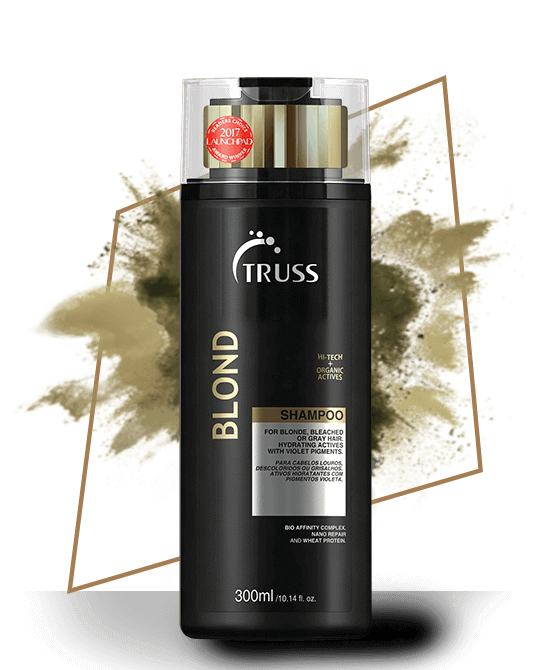 TRUSS Blond Shampoo – Shampoo Matizante y Reparador 300 ml