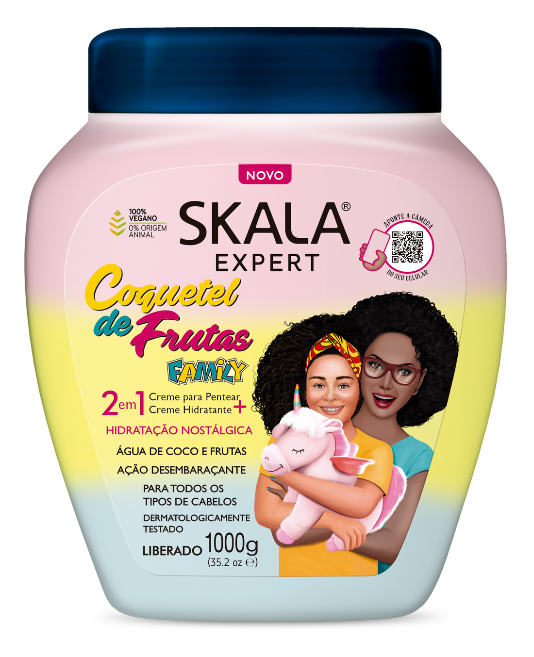 SKALA COQUETE DE FRUTAS FAMILY 1000G - Hidratación Nostálgica para tu Cabello