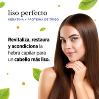 Crema para Peinar Liso Perfecto Keratina – 266 ml | Suavidad, Control y Efecto Liso