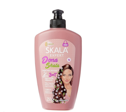 -Skala Expert- Crema para Peinar "Dona" 250gr - 100% vegano - Con aceites vegetales que fortalecen y dan brillo al cabello