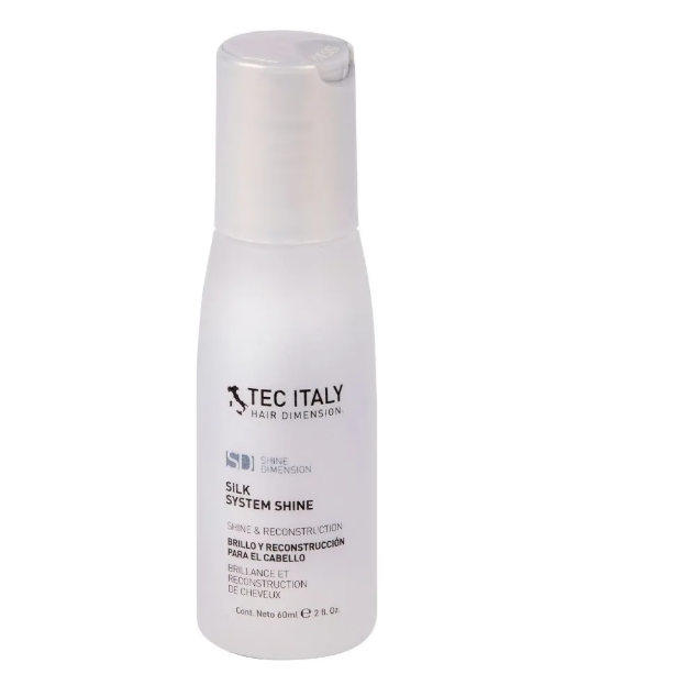 Silk System Shine – Sérum para el cabello, porta brillo y suavidad