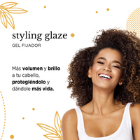 STYLING GLAZE GEL FIJADOR 180 ML (6 FL OZ)