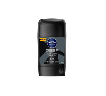 Antitranspirante NIVEA MEN deep darkwood antibacterial barra 50 g