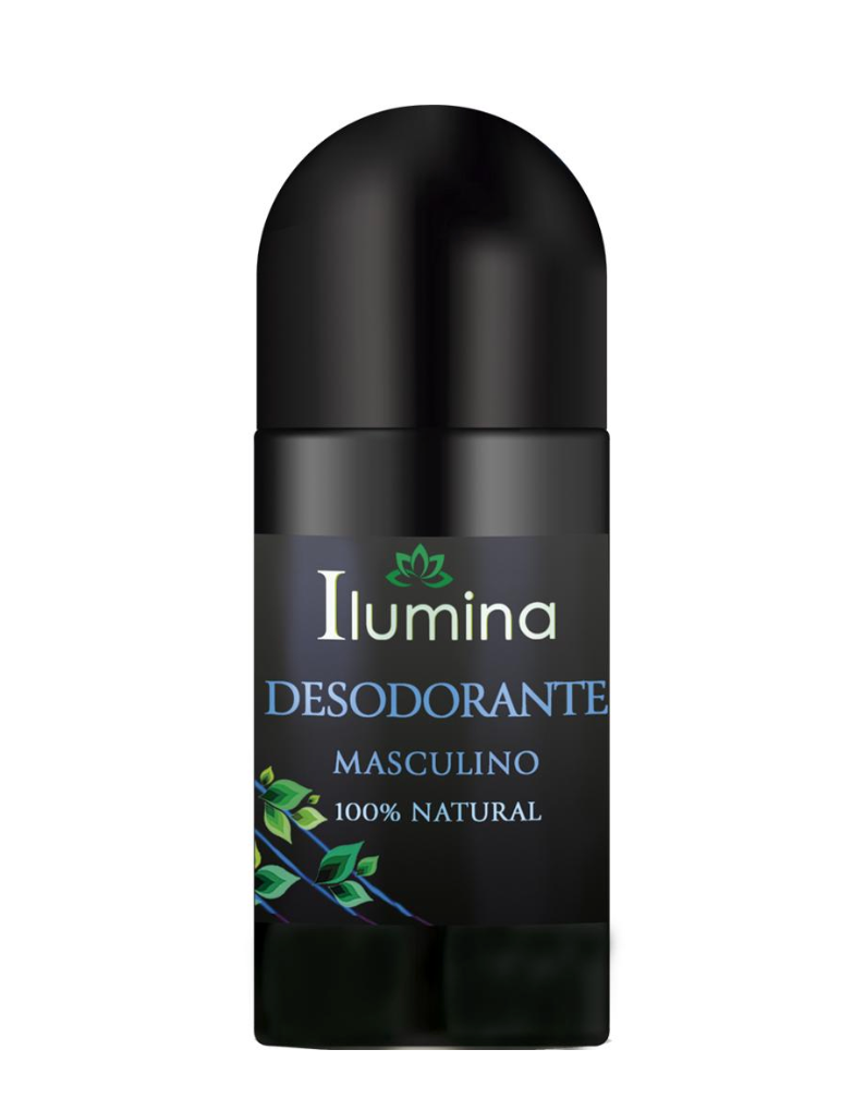 Desodorante masculino 100% natural