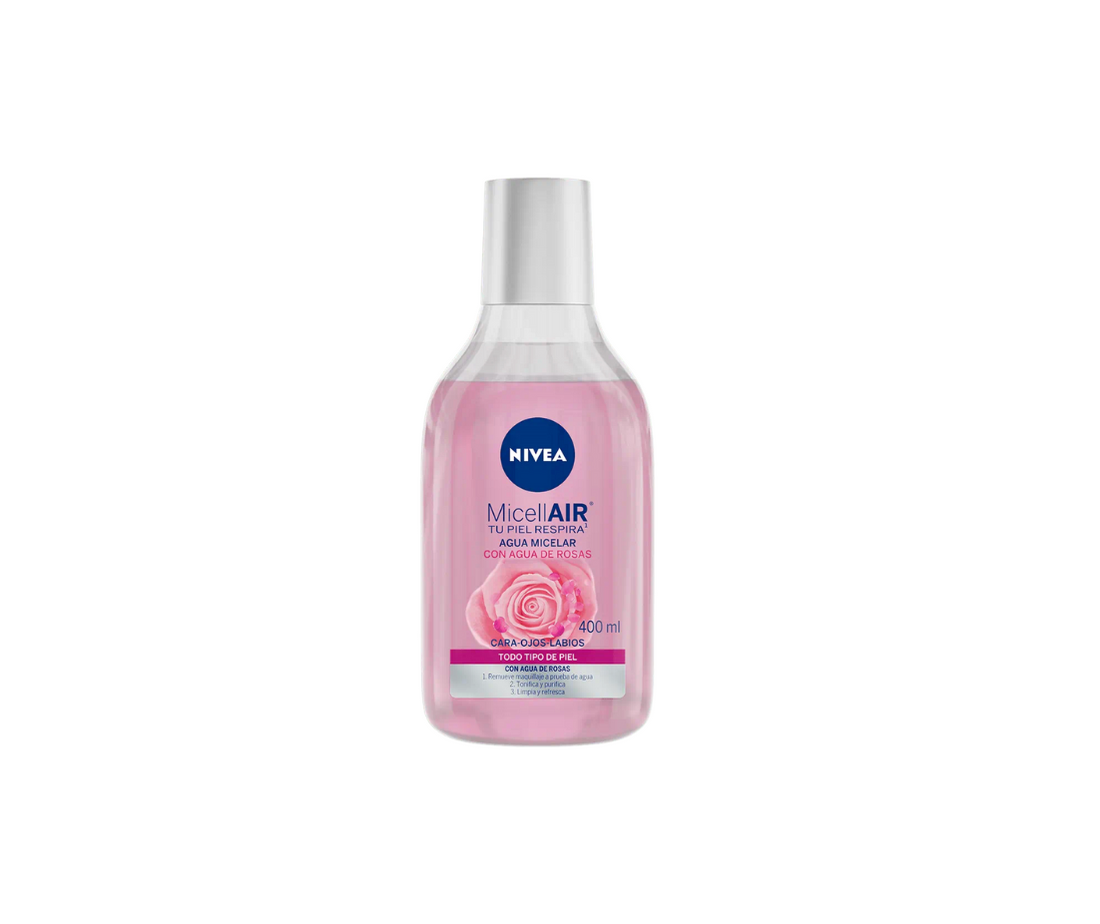 Agua Micelar con Agua de Rosas 400 ML