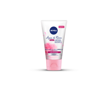 NIVEA Agua de Rosas Gel Limpiador Exfoliante 3en1 150ml