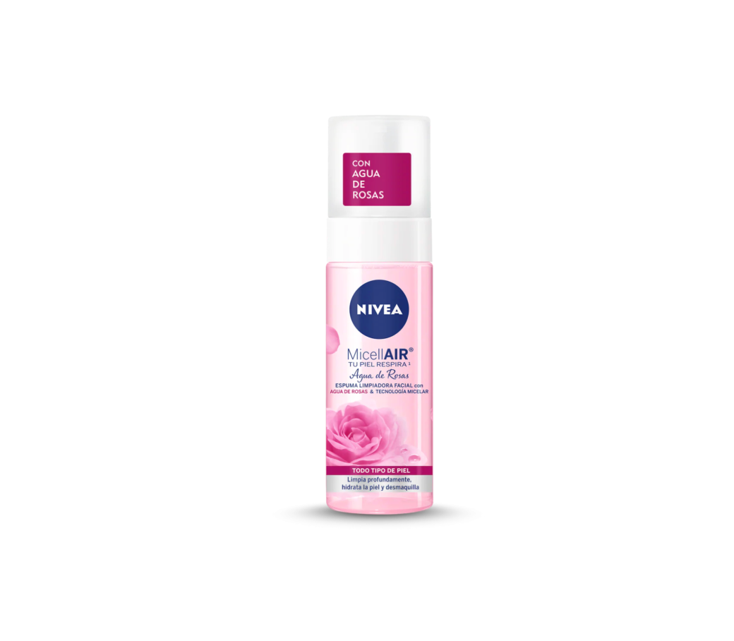 Espuma Limpiadora Agua de Rosas Nivea