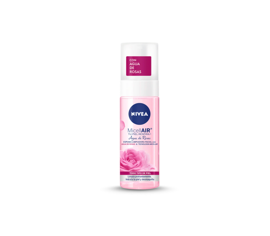 Espuma Limpiadora Agua de Rosas Nivea